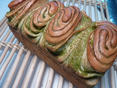 画像: 季節のパン｢抹茶ローフ」今年も終了間近となりました。